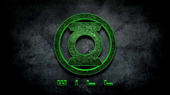 green lantern dc comics logo, HD wallpaper HD wallpaper