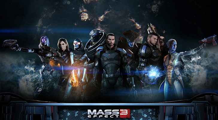 Papel de parede HD de Mass Effect 3, papel de parede de Mass Effect 3, Jogos, Mass Effect, fundo, videogame, efeito de massa 3, HD papel de parede