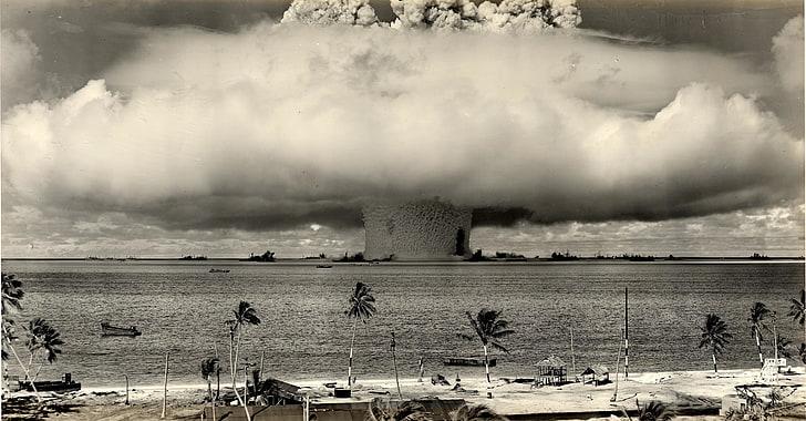 bomba wojskowa, nuklearna, atomowa, Tapety HD