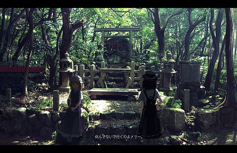 Anime, Anime Mädchen, Touhou, HD-Hintergrundbild HD wallpaper