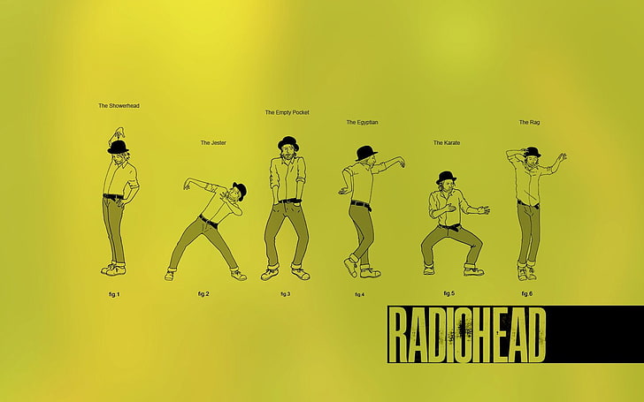 موسيقى مضحكة radiohead 1440x900 ترفيه موسيقى HD فن ، موسيقى ، مضحك، خلفية HD