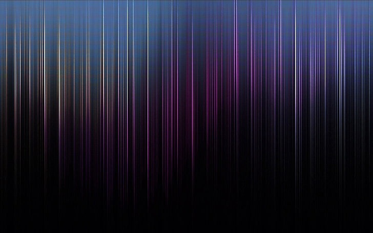 blue, pink, and black digital wallpaper, play of colors, different colors, lines, background, bright, shadow, HD wallpaper
