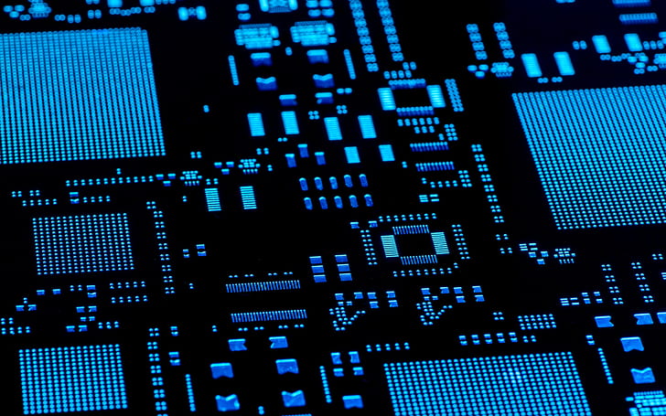 technology, computer, circuit boards, electricity, processor, CPU, motherboards, microchip, PCB, HD wallpaper