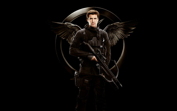 The Hunger Games, The Hunger Games: Mockingjay - Part 1, Gale Hawthorne, Liam Hemsworth, Mockingjay, HD wallpaper
