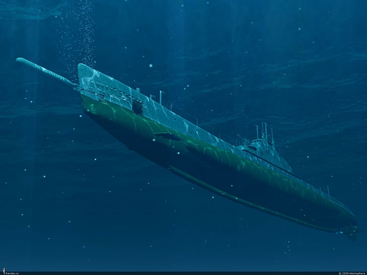 submarine, military, vehicle, underwater, HD wallpaper