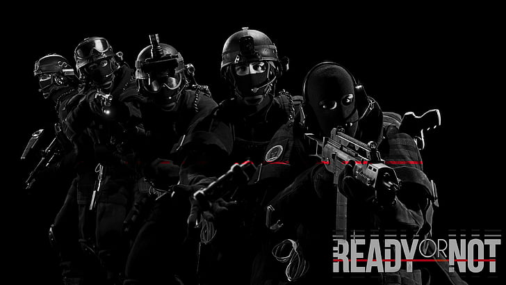 Ready or Not game digital wallpaper, Ready Or Not, tactical FPS, best games, HD wallpaper