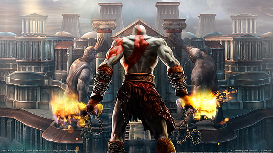 GOD 3 Videospiele God of War HD Videospiele God of War HD Art, Videospiele, GOD 3, HD-Hintergrundbild HD wallpaper