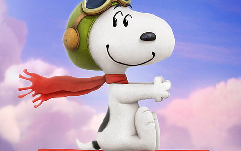 Peanuts 2015 Movie HD Desktop Wallpaper 01, Snoopy digital tapet, HD tapet HD wallpaper
