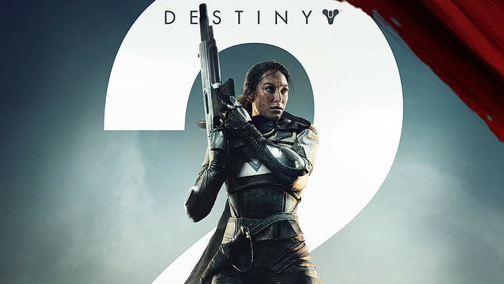 Poster permainan Destiny 2, Destiny 2, Hunter, 8k, E3 2017, poster, Wallpaper HD
