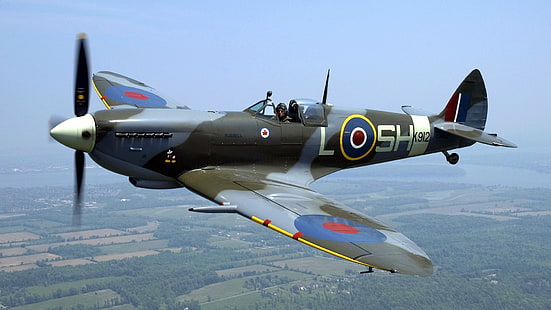 Flugzeuge, Spitfire, Supermarine, Warbird, HD-Hintergrundbild HD wallpaper