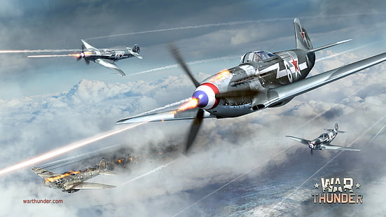 War Thunder, avião, Gaijin Entertainment, videogames, HD papel de parede HD wallpaper