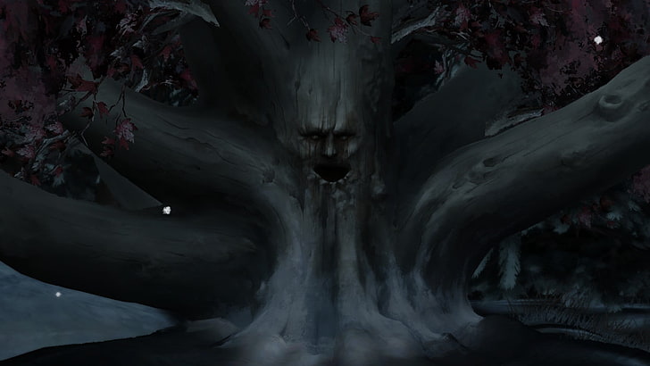 papier peint graphique treant tree, Game of Thrones: une série de jeux Telltale, Game of Thrones, Fond d'écran HD