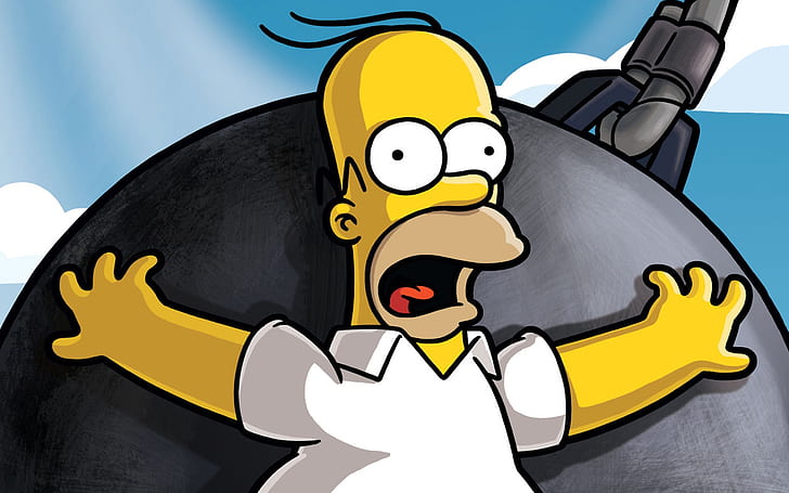 The Simpsons Show, animacja, komedia, rodzina, serial komediowy, Tapety HD