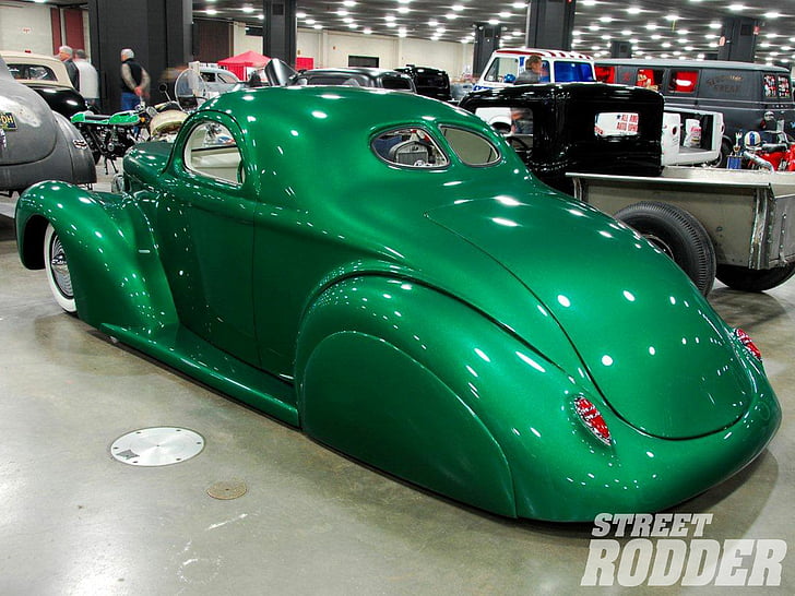 1941, coupe, custom, hot, lowrider, retro, rod, rods, willys, HD wallpaper