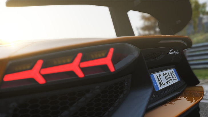 Assetto Corsa, Lamborghini Aventador LP750-4 SV, Nordschleife, Fondo de pantalla HD