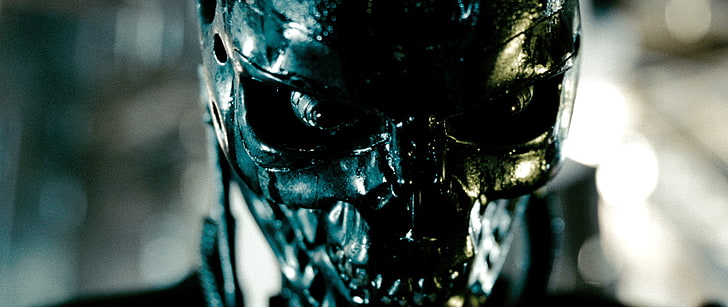 Terminator illustation, tête, terminateur, Fond d'écran HD