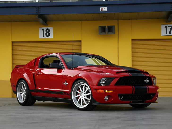2008, ford, gt500, muscle, mustang, shelby, super snake, HD wallpaper