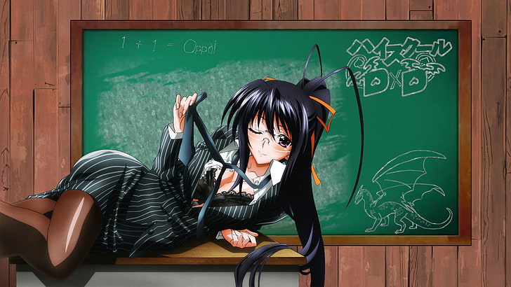 アニメの女の子、高校DxD、姫島朱乃、 HDデスクトップの壁紙