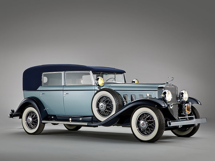 1930, cadillac, convertible, luxury, retro, sedan, sixteen, v16, HD wallpaper