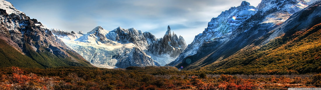 คู่จอภาพมอนตาญภูเขาหลายหลายธรรมชาติหน้าจอ, วอลล์เปเปอร์ HD HD wallpaper