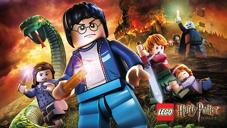 Harry Potter, LEGO Harry Potter: År 5-7, HD tapet