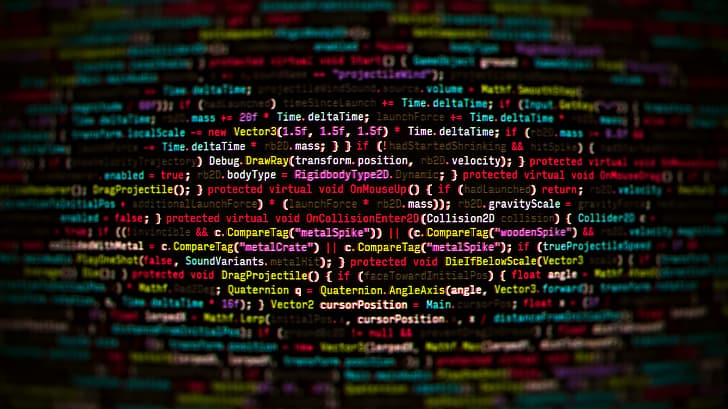 code, syntax highlighting, computer, technology, programming, programming language, csharp, depth of field, monitor, blurred, vignette, HD wallpaper