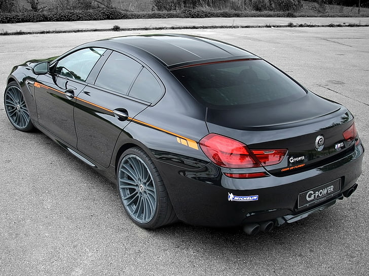 2013, bmw, coupe, f06, g power, gran, m 6, tuning, HD wallpaper