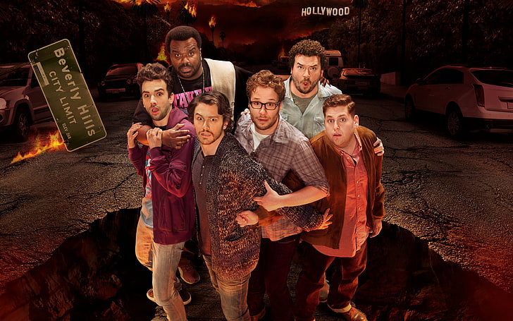 This Is The End 2013, Seth Rogen and friends, Movies, Hollywood Movies, hollywood, 2013, HD wallpaper
