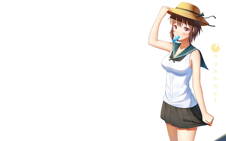 Anime, Gamers!, Chiaki Hoshinomori, HD wallpaper