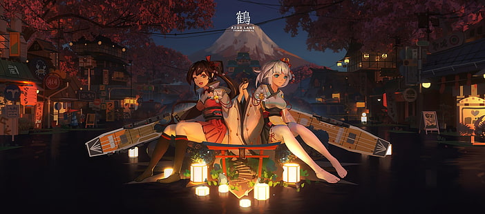Anime, Azur Lane, Shoukaku (Azur Lane), Zuikaku (Azur Lane), HD wallpaper HD wallpaper