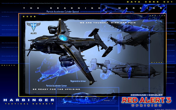 Command and Conquer: Red Alert 3 - Uprising, HD tapet