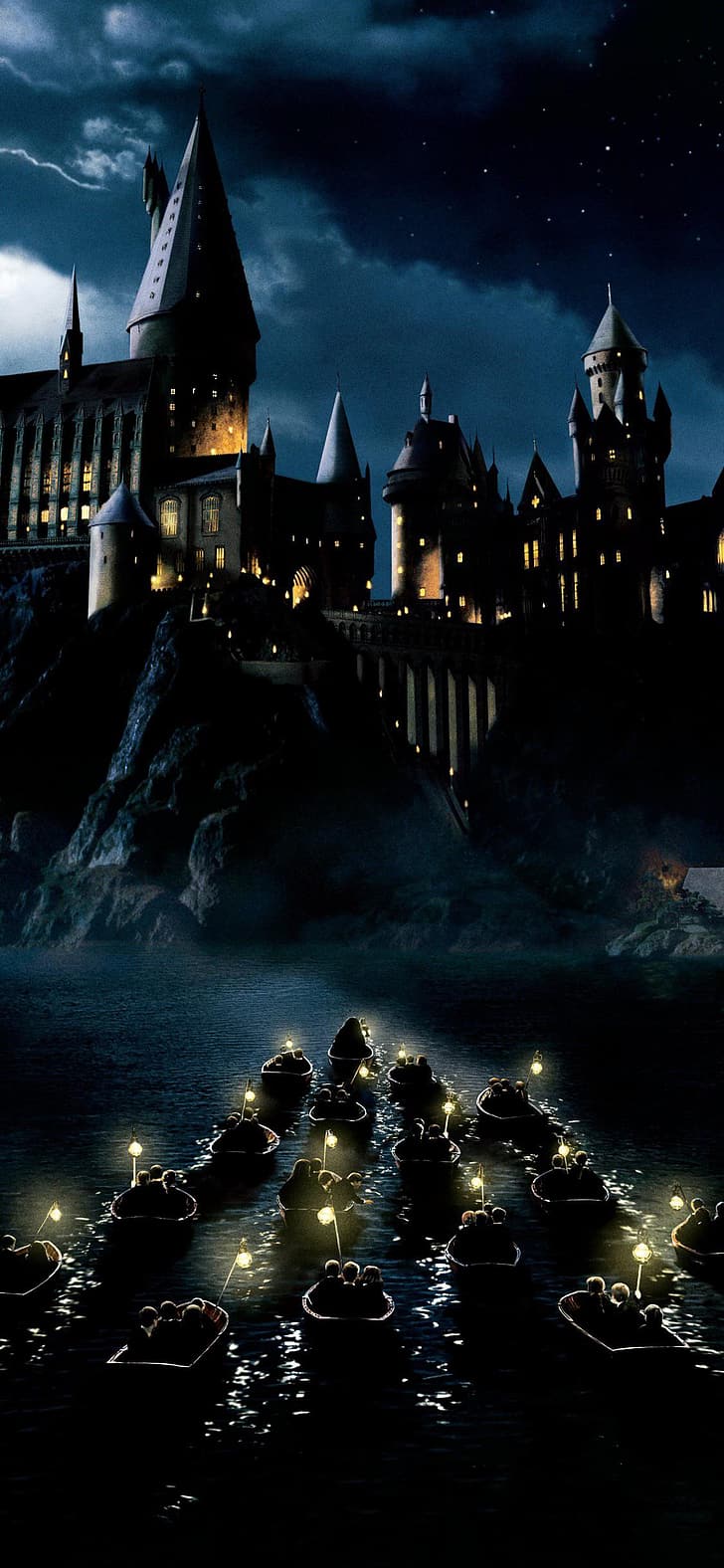 Harry Potter, Hogwarts, Sfondo HD, sfondo telefono