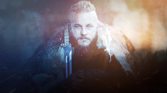 Programa de TV, Vikings, Ragnar Lothbrok, HD papel de parede HD wallpaper