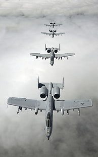 Fairchild A-10 Thunderbolt II, aircraft, military aircraft, portrait display, HD wallpaper HD wallpaper