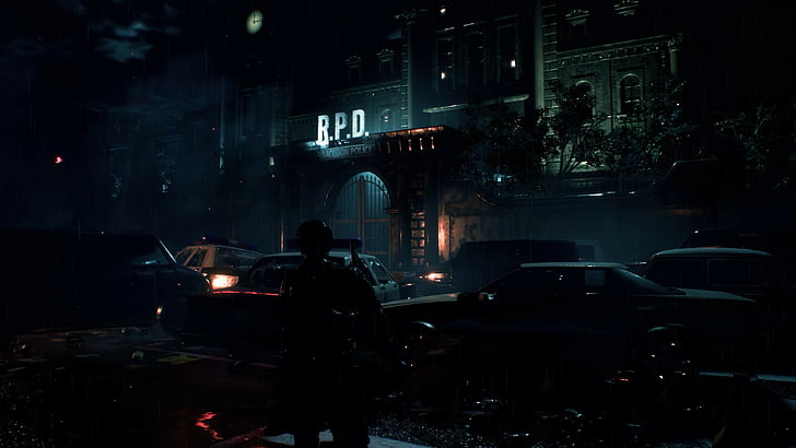 Resident Evil 2, E3 2018, skärmdump, 4K, HD tapet