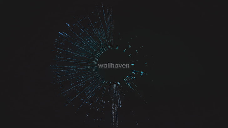 Wallhaven digital wallpaper, wallhaven, простой, синий, серый, HD обои