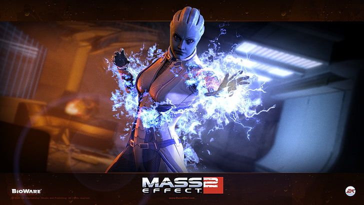 Mass Effect, Mass Effect 2, Liara T'Soni, HD wallpaper