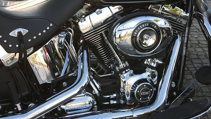 Motorradmotor, HD-Hintergrundbild