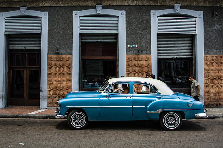 Car, old, street, classic, Cuba, Havana, HD wallpaper | Wallpaperbetter