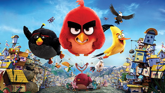 Angry Birds, The Angry Birds Movie, HD tapet HD wallpaper