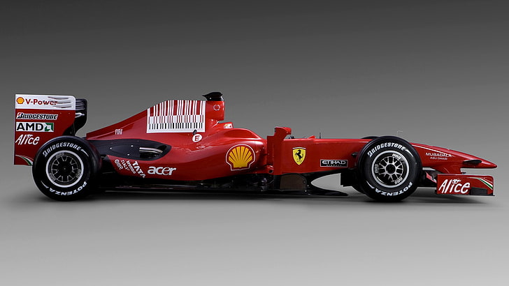 Ferrari, Ferrari F60, Car, Formula 1, Race Car, Red Car, HD wallpaper