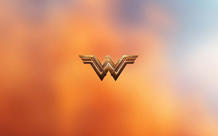 Film, Wonder Woman, Logo, Minimalist, HD-Hintergrundbild