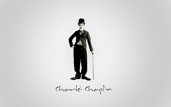 Acteurs, Charlie Chaplin, Fond d'écran HD