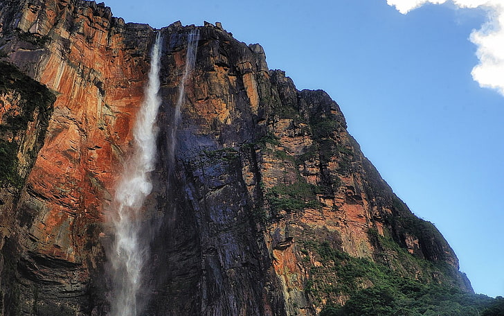 ангел, канайма, водопад, национальный, парк, венесуэла, HD обои