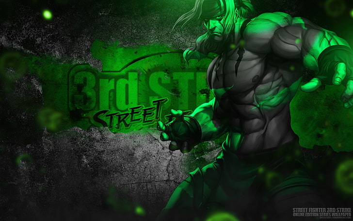 bosslogic artgerm street fighter iii 3rd strike online edition 2560x1600  Video Games Street Fighter HD Art , Artgerm, Bosslogic, HD wallpaper