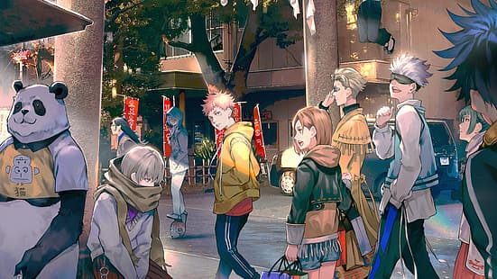 anime, Jujutsu Kaisen, HD papel de parede HD wallpaper