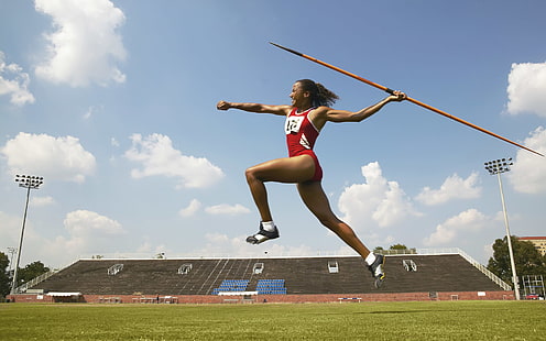 Throwing Athletes, javelin throw, Sports, Olympics, HD wallpaper HD wallpaper