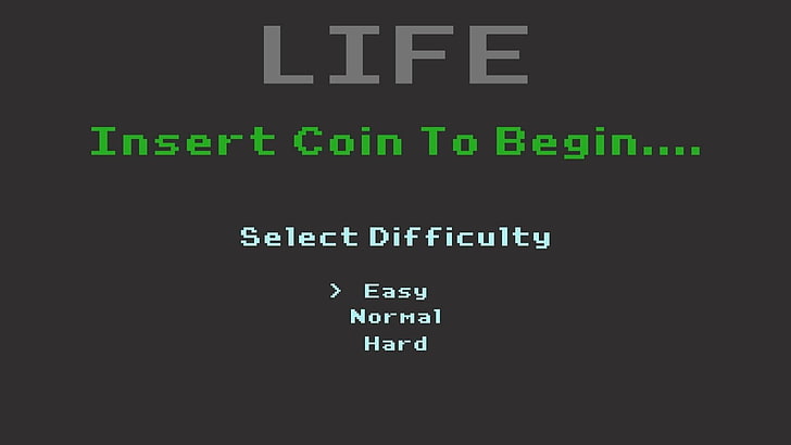 Schermata dell'applicazione di gioco Life, videogiochi, umorismo, vita, 8-bit, Sfondo HD