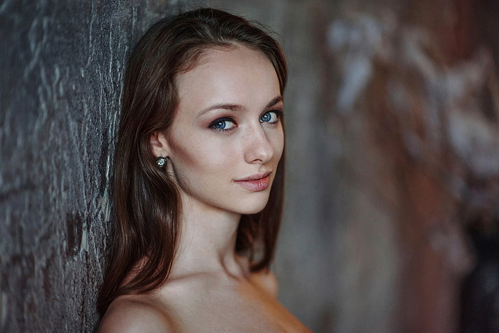 Anna Pavlova, women, model, face, portrait, HD wallpaper