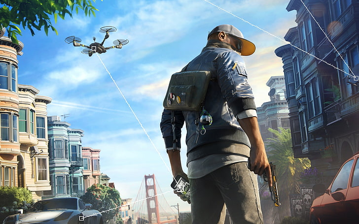 Watch dogs 2 marcus-2016 Game Posters HD Wallpaper, HD wallpaper